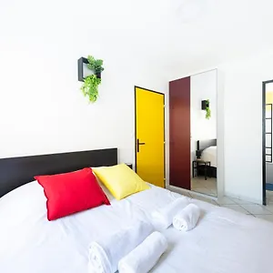 Le Mondrian - 1 Ch - Wifi - Tv - Check-in 24/24 Appartement Villeurbanne